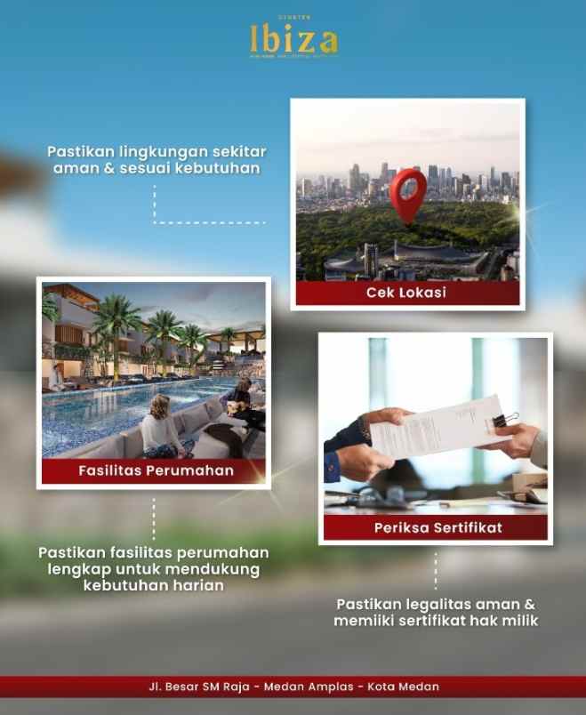 dijual rumah jalan besar sm raja medan