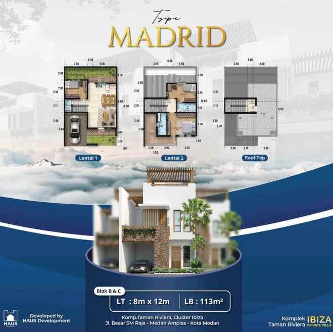 dijual rumah jalan besar sm raja medan