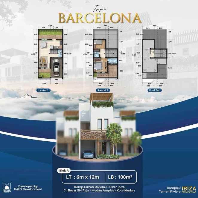 dijual rumah jalan besar sm raja medan