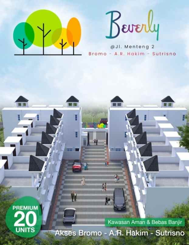 dijual rumah jalan menteng 2 denai