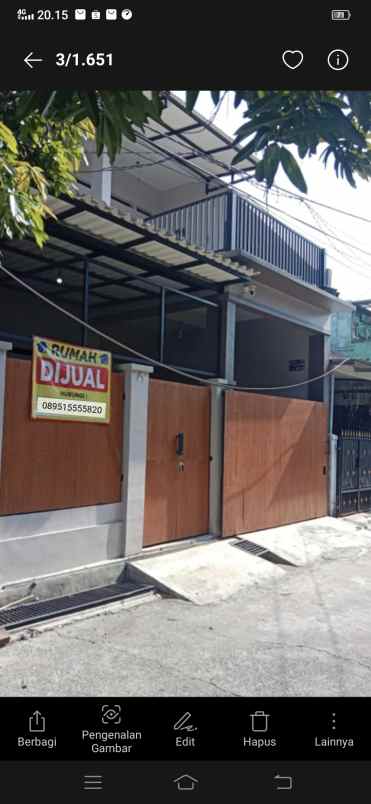 dijual rumah jl alternatif sentul