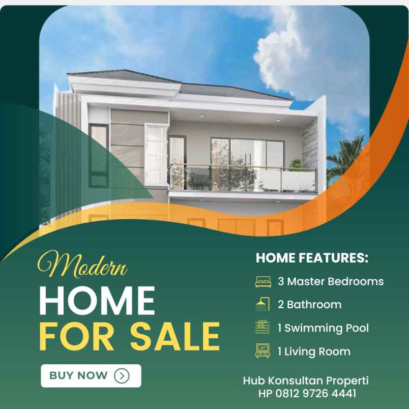 dijual rumah jl arifin ahmad