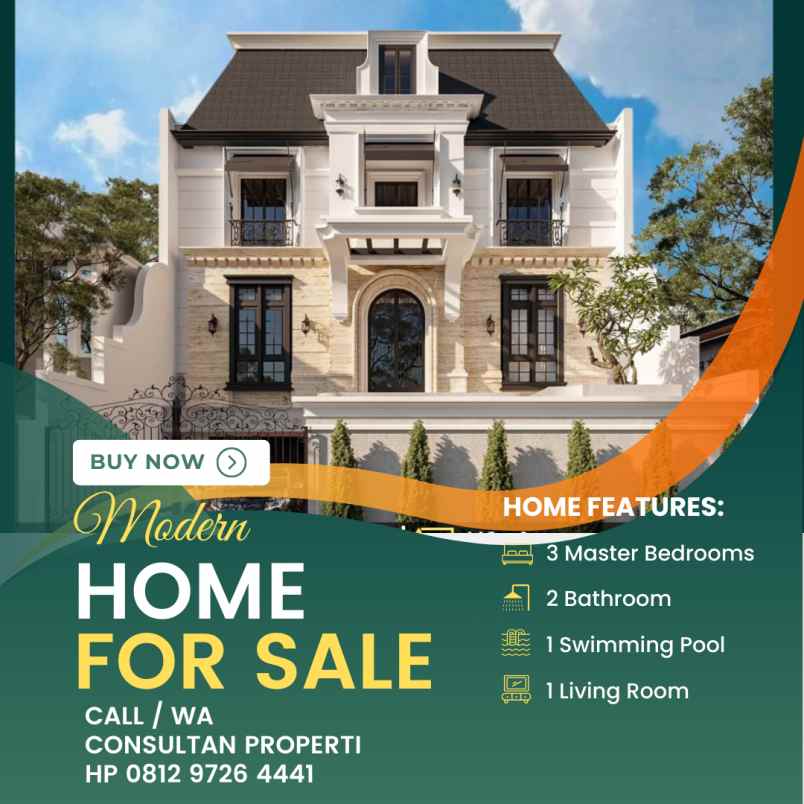 dijual rumah jl arifin ahmad