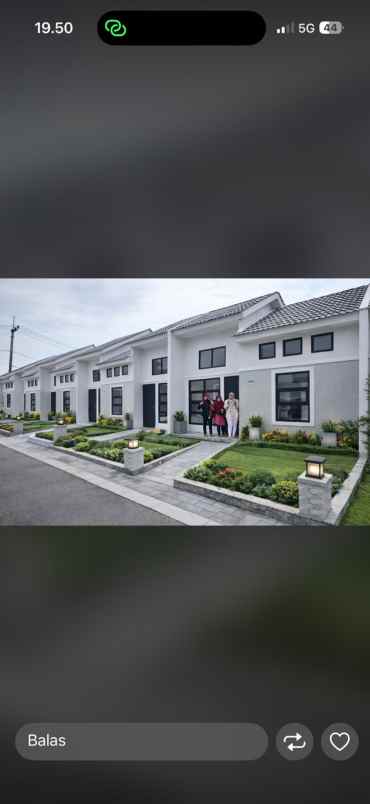 dijual rumah jl raya megu kel cempaka