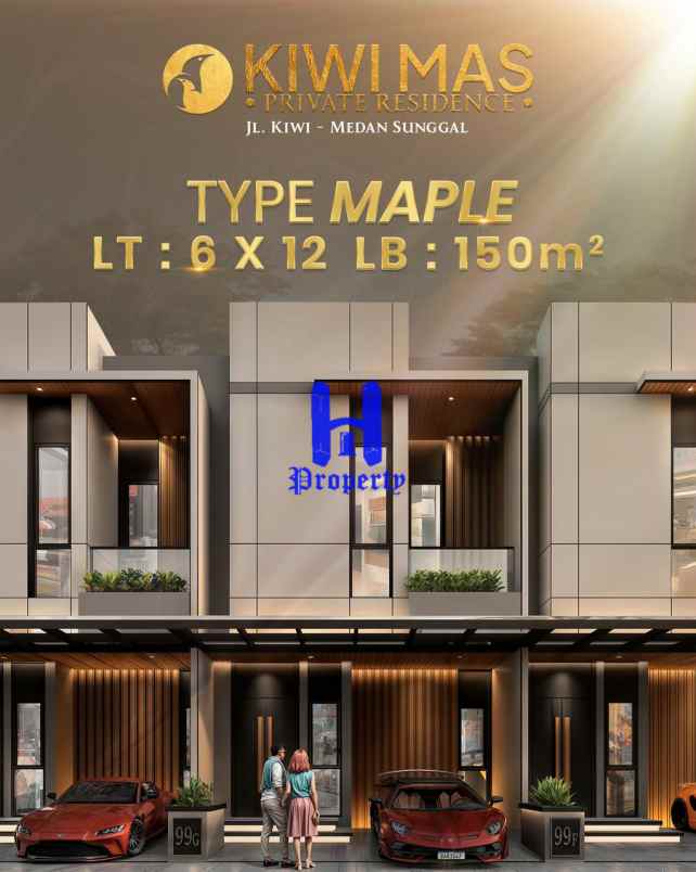 dijual rumah komplek kiwi mas jalan kiwi