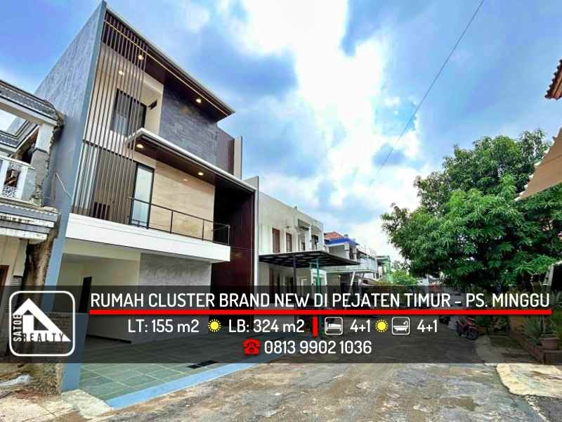 dijual rumah pejaten timur pasar minggu