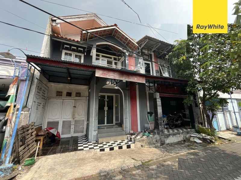 dijual rumah prima kebraon surabaya full bangunan shm