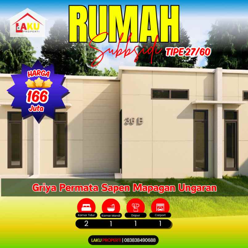 dijual rumah sapen ungaran barat