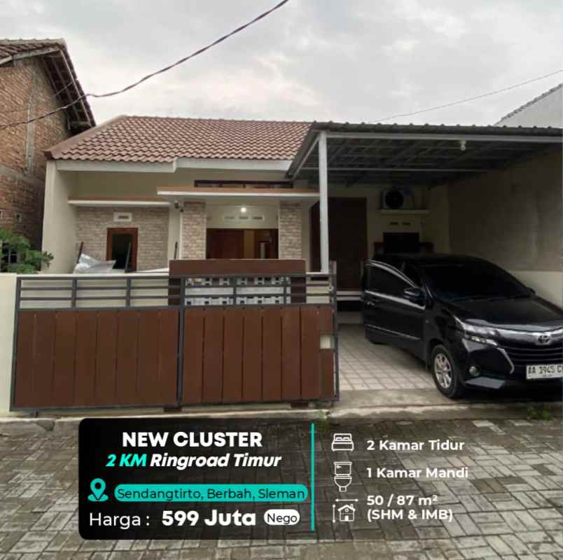 dijual rumah sednagtirto