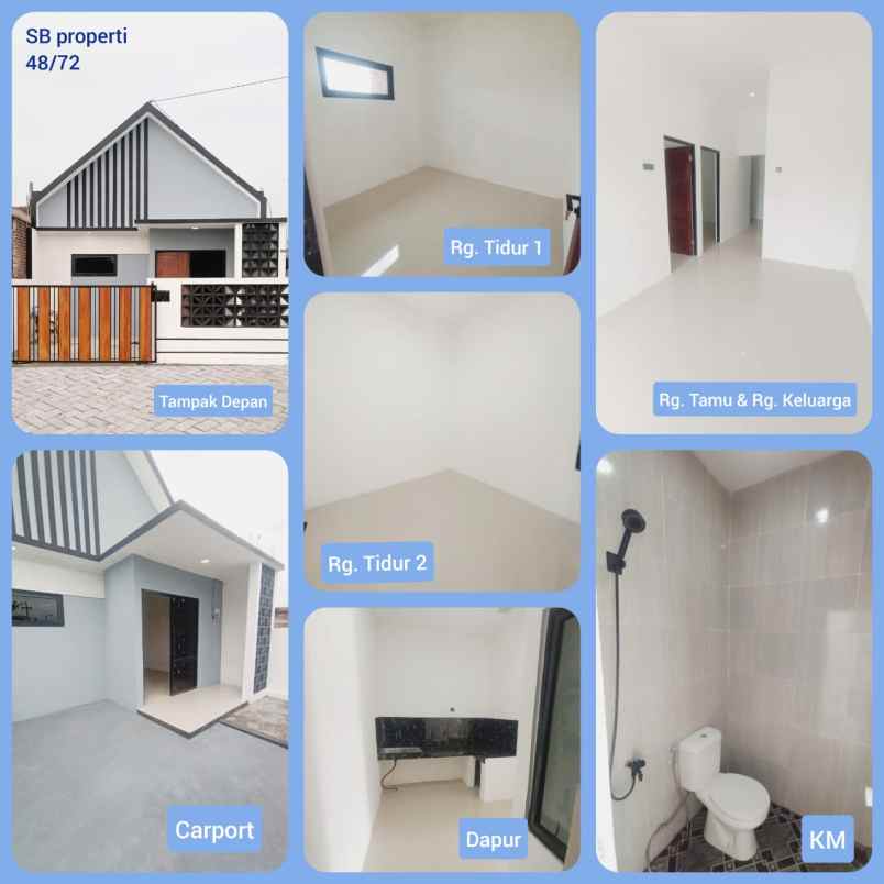 dijual rumah simogirang prambon