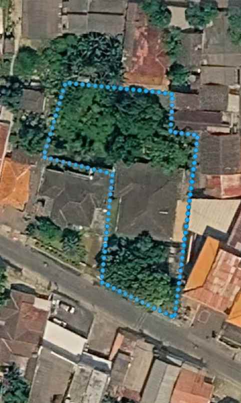 dijual rumah sisi jalan raya