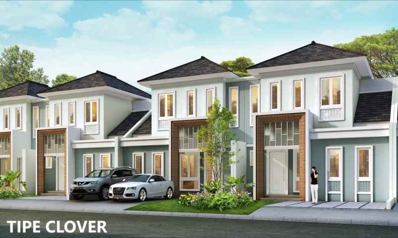 dijual rumah suvarna sutera cluster