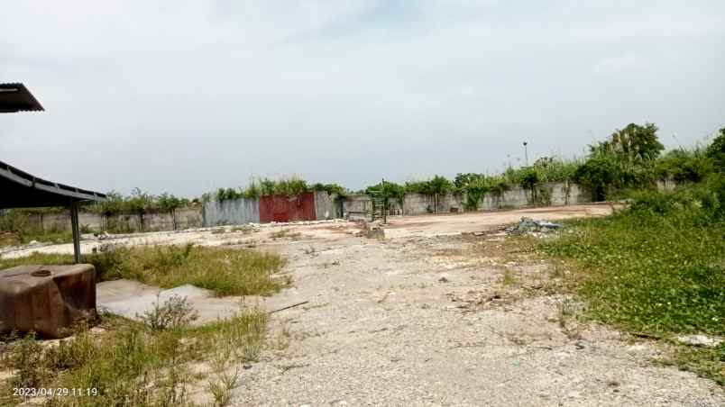 dijual tanah 8190 m2 cikarang timur