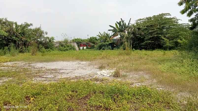 dijual tanah 8190 m2 cikarang timur