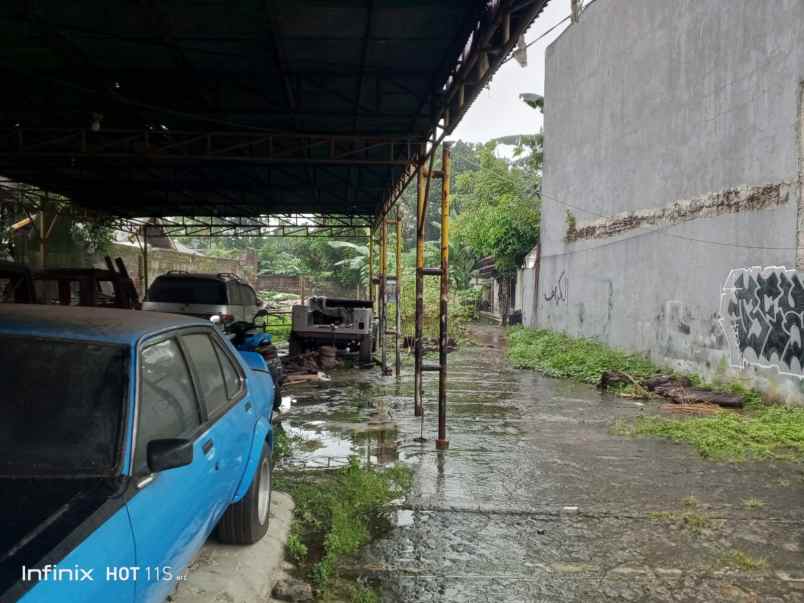 dijual tanah beserta rumah di pancoran mas depok