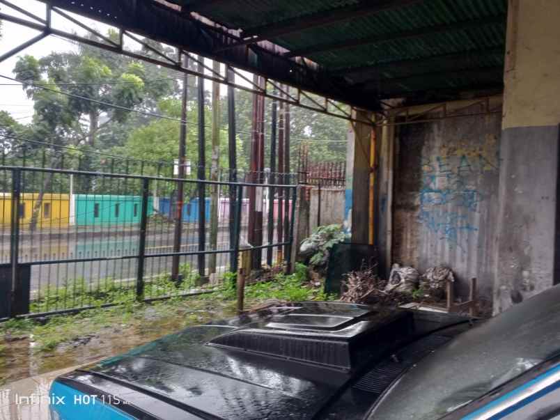 dijual tanah beserta rumah di pancoran mas depok