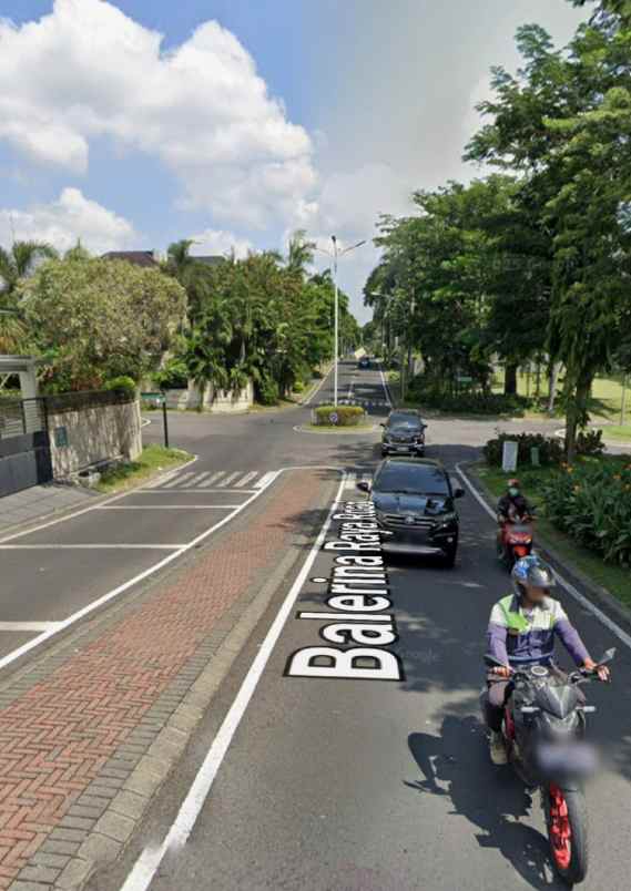 dijual tanah jalan raya balerina villa