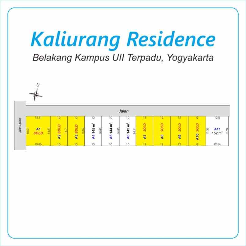 dijual tanah jl balong degolan pakem
