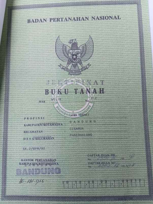 dijual tanah jl h gofur cilame