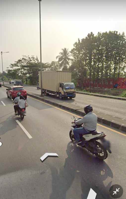 dijual tanah jl raya bogor km 51