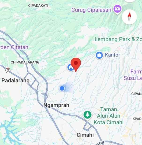 dijual tanah kp cibodas girang desa
