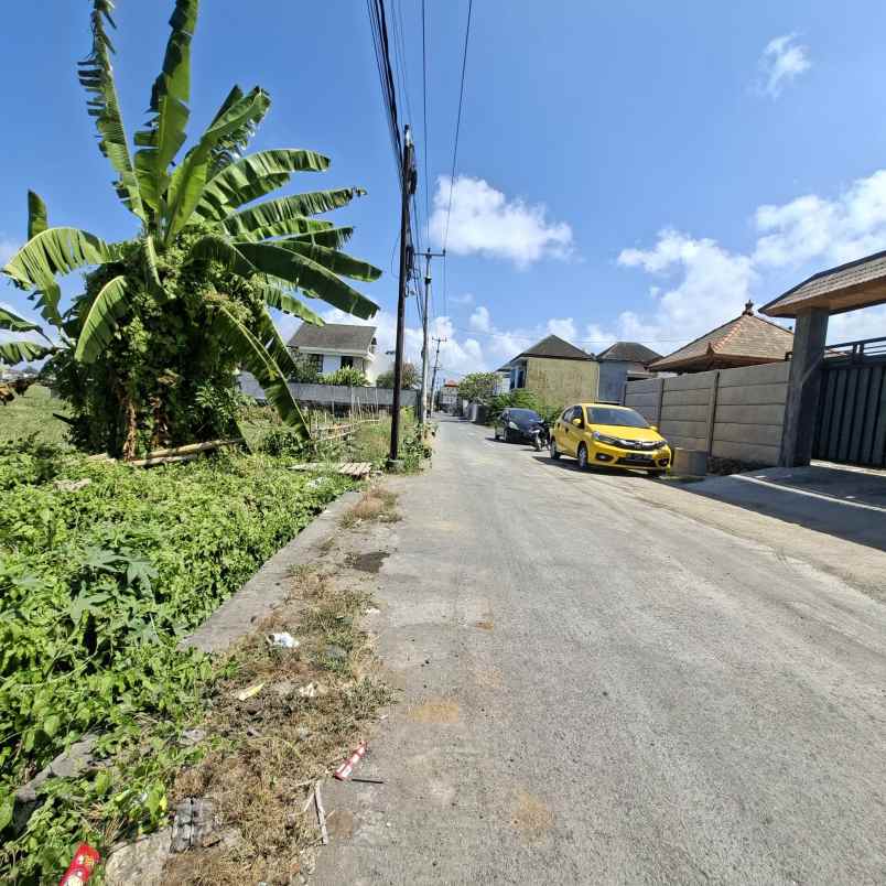 dijual tanah lokasi jalan tukad badung renon