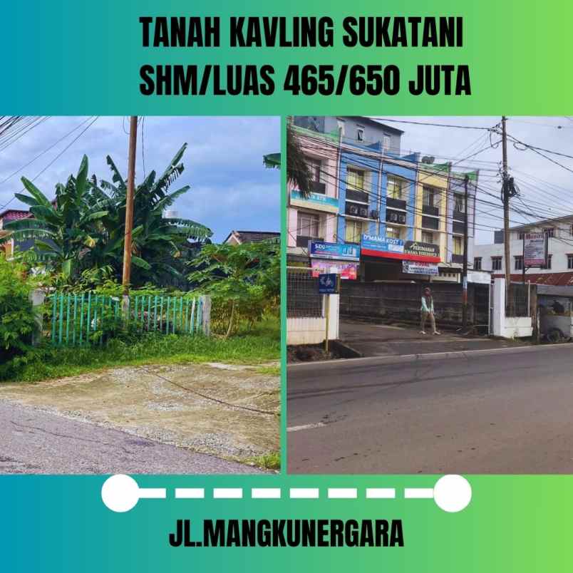 dijual tanah sako
