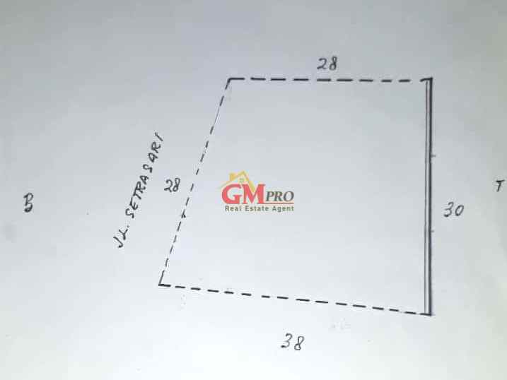 dijual tanah setrasari