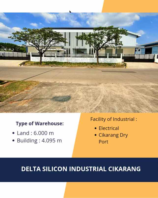 disewakan ruko gudang kantor delta silicon lippo cikarang