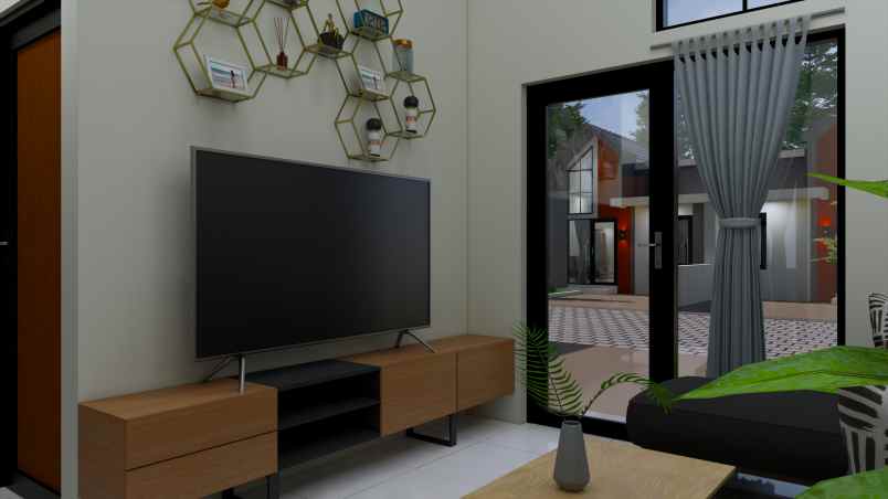 jual rumah scandinavian modern strategis di prambanan