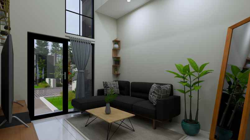 jual rumah scandinavian modern strategis di prambanan