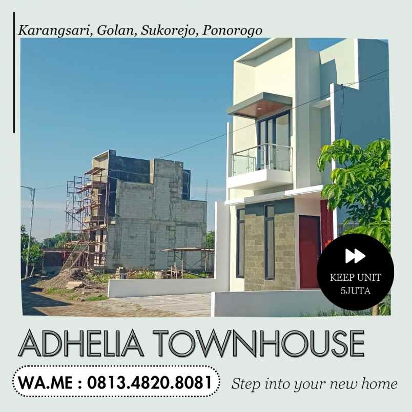 jual rumah terakhir 2 lantai syariah ponorogo