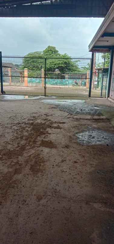 jual tanah bangunan ex material pinggir jalan raya