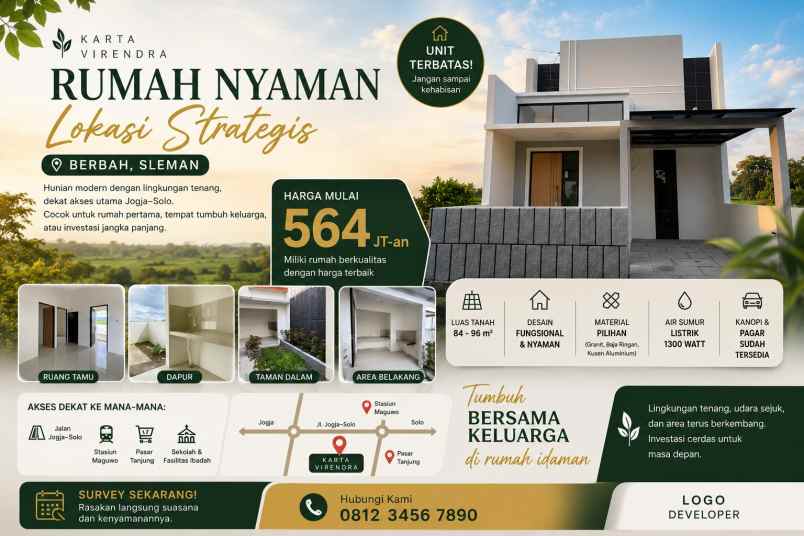 karta virendra rumah modern untuk masa depan