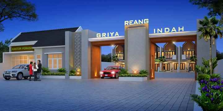 perumahan griya reang indah di kota serang