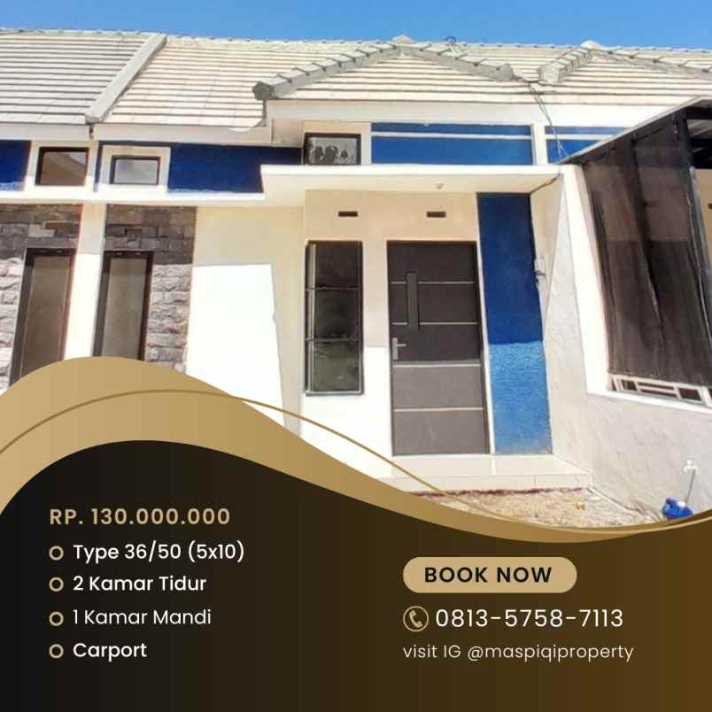 perumahan mulai 130 juta harga terjangkau dekat kota