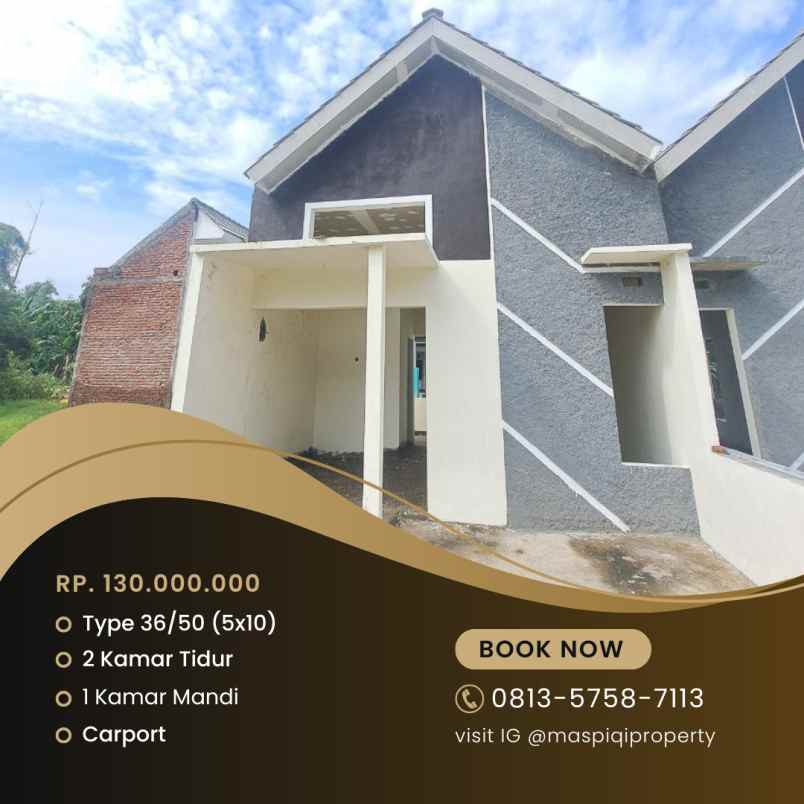 perumahan mulai 130 juta harga terjangkau dekat kota