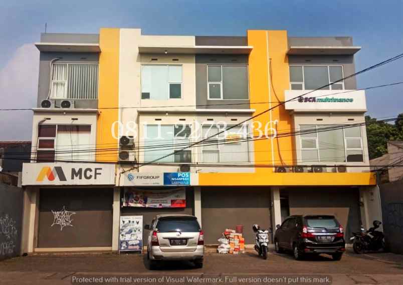 ruko sangkuriang cimahi mainroad cocok untuk usaha