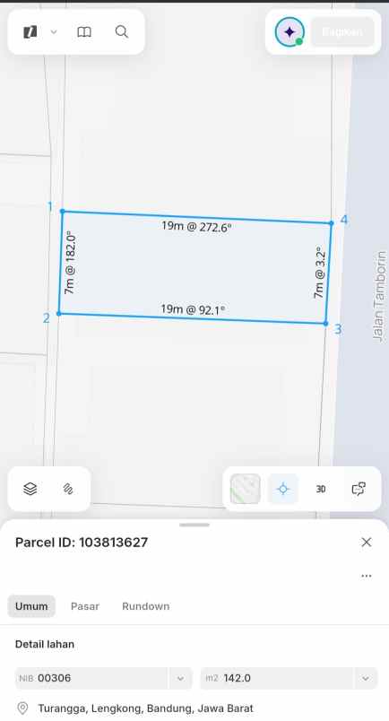 rumah 2 lantai siap huni di turangga buah batu bandung