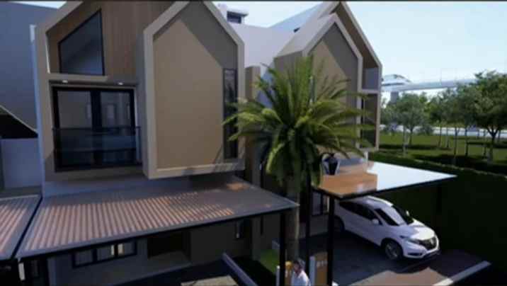 rumah bata merah 2 lantai di jagakarsa jaksel