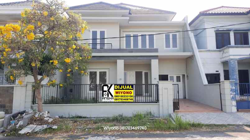 rumah dekat rs mitra keluarga kenjeran di villa galaxy