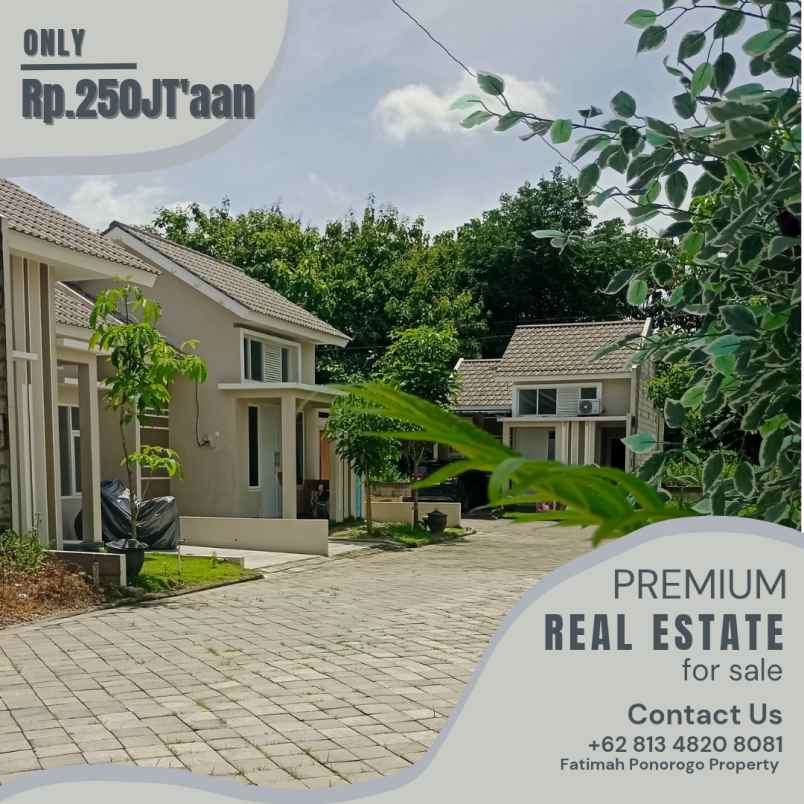 rumah di ponorogo terlaris