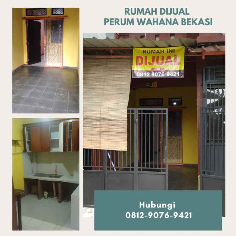 rumah dijual bekasi perum wahana
