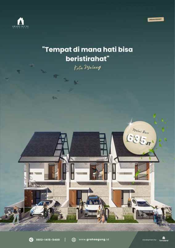rumah kost dijual di malang 8 kamar dekat ub harga 1m
