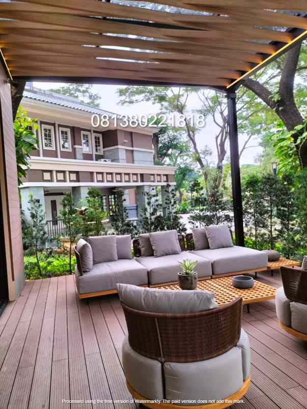 rumah mewah di the gramercy di alam sutera