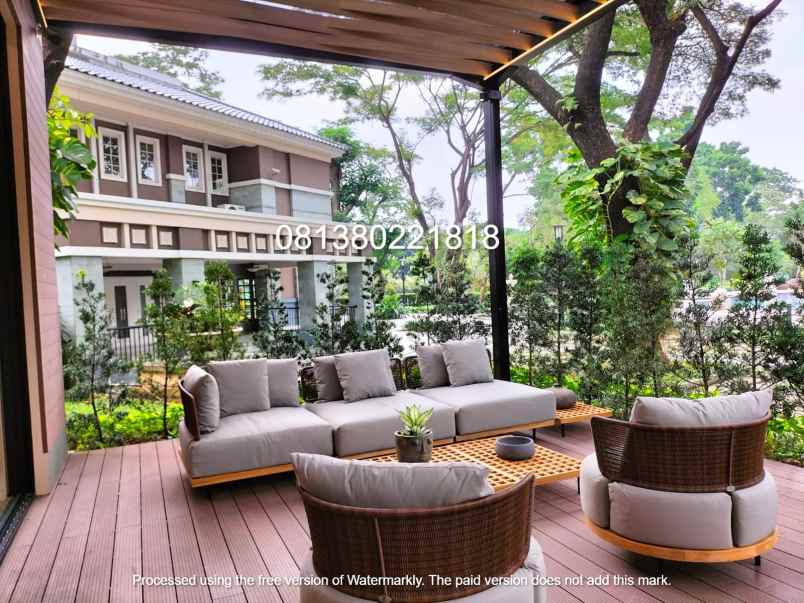 rumah mewah di the gramercy di alam sutera