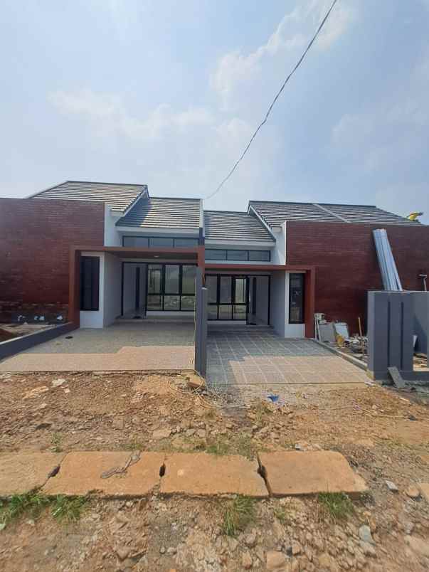 rumah modern minimalis lokasi nyaman di sawangan depok
