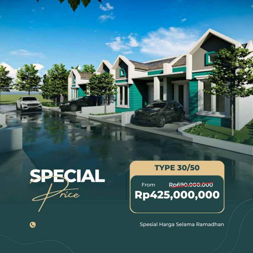 rumah syariah di cimanggis depok dekat tol