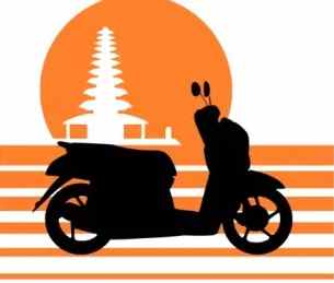 sewa motor matic bali