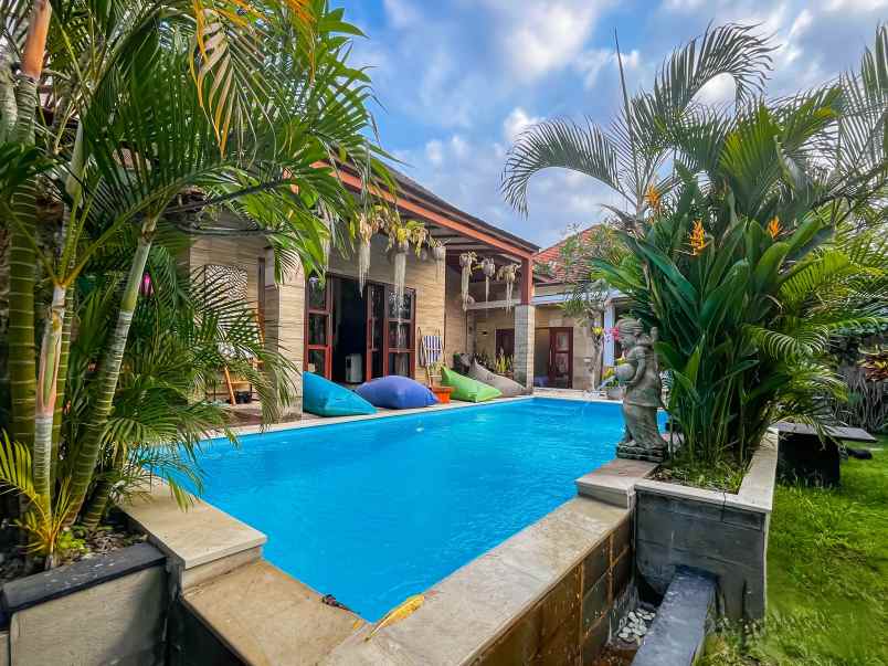 stunning villa dekat sidewalk jimbaran bali